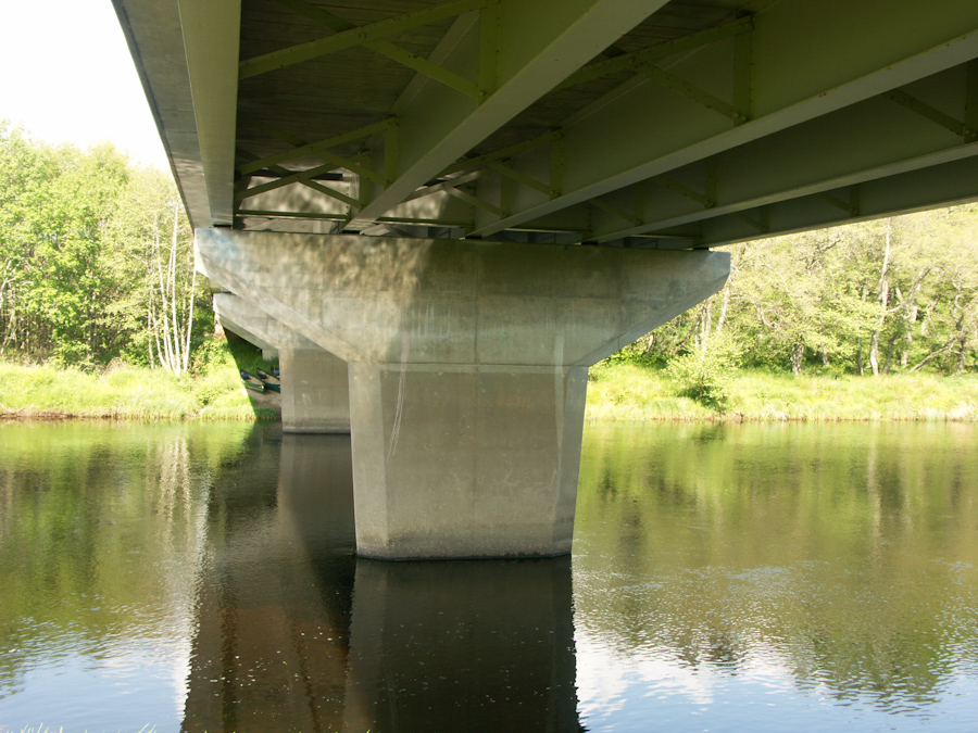 Boat of Garten, Garten Bridge; Old Garten Bridge and New Garten Bridge